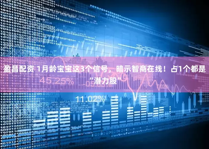 盈昌配资 1月龄宝宝这3个信号，暗示智商在线！占1个都是“潜力股”
